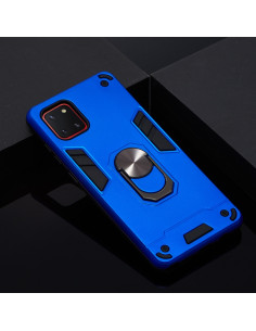 Cover Galaxy Note 10 Lite PC TPU Verde Dark Blu | Melacompro 2