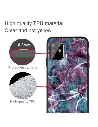 Cover Galaxy A81 TPU Marmo | Melacompro
