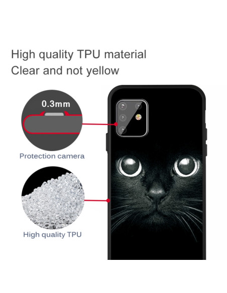 Cover Galaxy A81 Note 10 Lite TPU Gattino | Melacompro