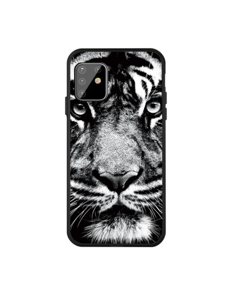 Cover Galaxy A81 TPU Tigre Bianca | Melacompro