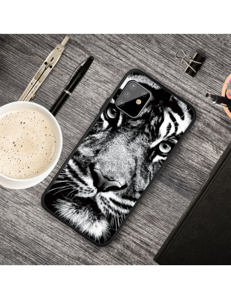 Cover Galaxy A81 TPU Tigre Bianca | Melacompro
