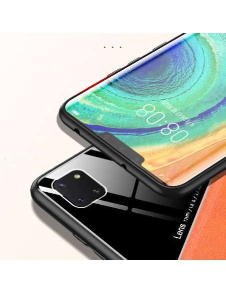 Cover Galaxy Note 10 Lite Pelle Nero | Melacompro