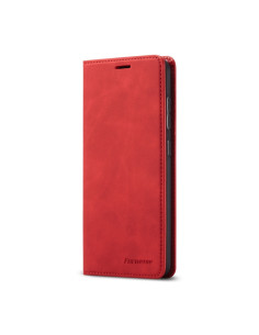 Cover Galaxy A81 Note 10 Lite Pelle Rosso | Melacompro 2