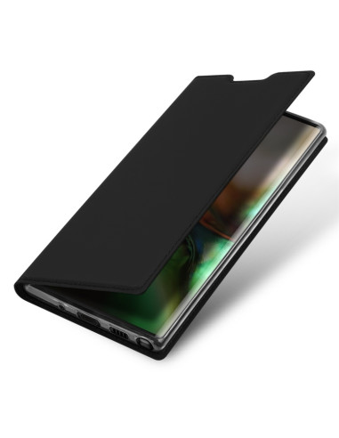Cover Galaxy Note 10 Portafoglio PU Nero | Melacompro