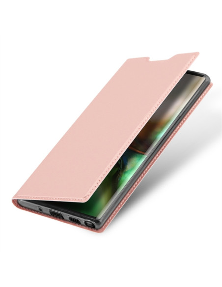 Cover Galaxy Note 10 Portafoglio PU Rose Oro | Melacompro