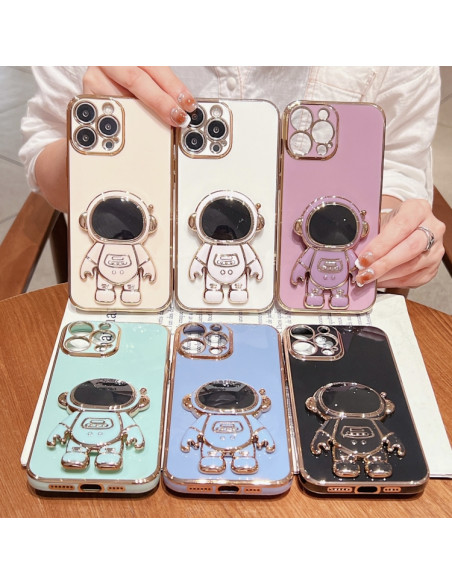 Cover iPhone 17 Pro Astronauta Rosa | Melacompro