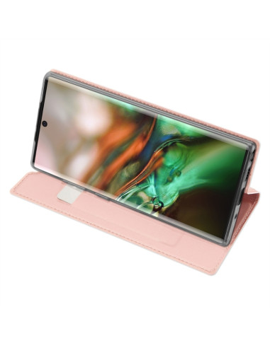 Cover Galaxy Note 10 Portafoglio PU Rose Oro | Melacompro