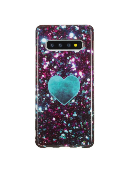 Cover Galaxy S10 TPU Cuore Verde | Melacompro