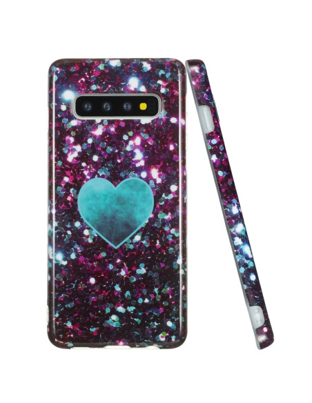 Cover Galaxy S10 TPU Cuore Verde | Melacompro