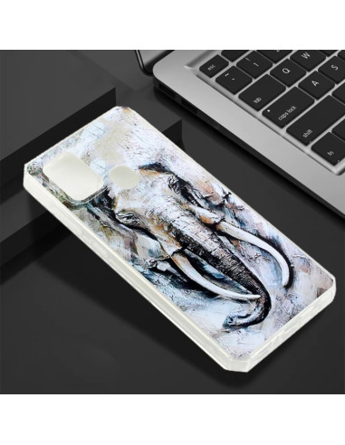 Cover Galaxy A21s TPU Elefante | Melacompro