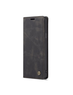 Cover Galaxy S8 Plus Pelle Flip Portafoglio Nero | Melacompro 2