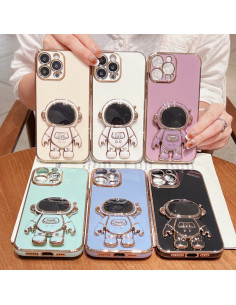 Cover iPhone 17 Pro Max Astronauta Rosa | Melacompro 2