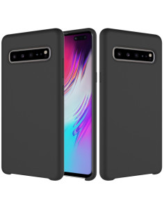 Cover Galaxy S10 5G Silicone Nero Antiurto