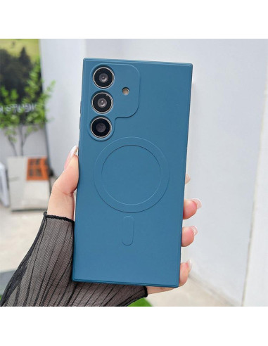 Cover Galaxy A56 5G Silicone Blu | Melacompro