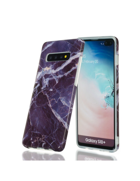Cover Galaxy S10 TPU Marmo Grigio | Melacompro