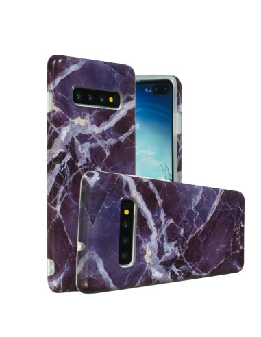 Cover Galaxy S10 TPU Marmo Grigio | Melacompro