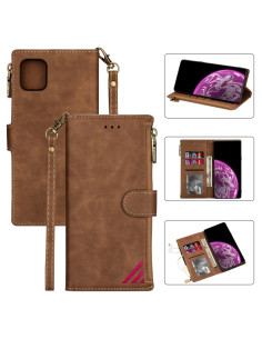 Cover Galaxy A81 Note 10 Lite Pelle Marrone | Melacompro