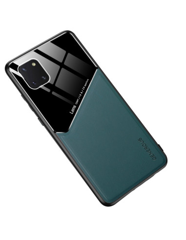 Cover Galaxy Note 10 Lite Pelle Nero Verde | Melacompro