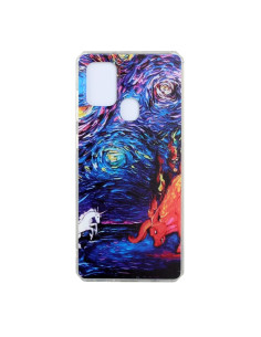 Cover Galaxy A21s TPU Antiurto Cielo Stellato