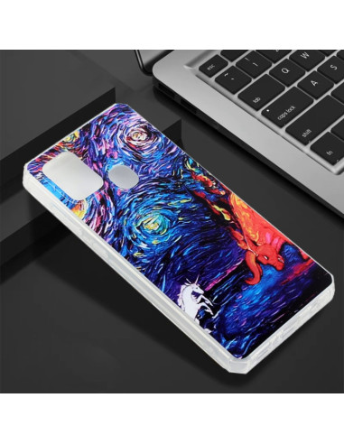 Cover Galaxy A21s TPU Cielo Stellato | Melacompro