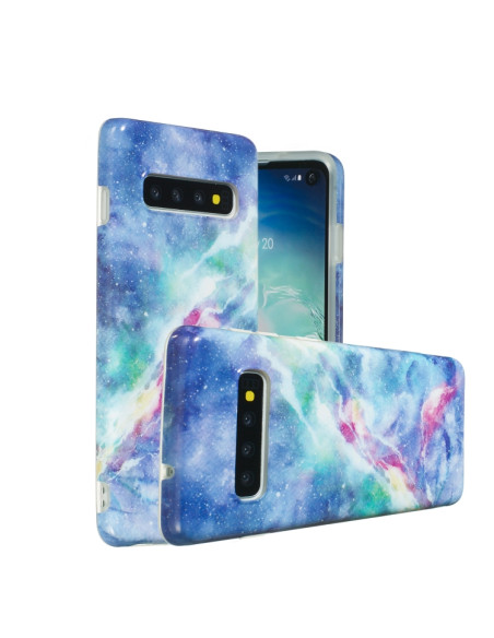 Cover Galaxy S10 TPU Stelle Blu Blu star | Melacompro