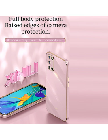 Cover Oppo A52 TPU Antiurto Nero Bianco | Melacompro