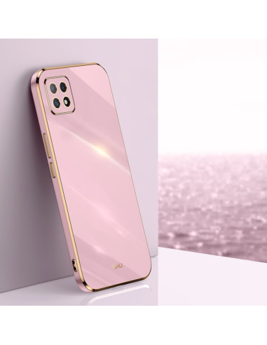 Cover OPPO A53 TPU Antiurto Blu Celeste Cherry Viola | Melacompro