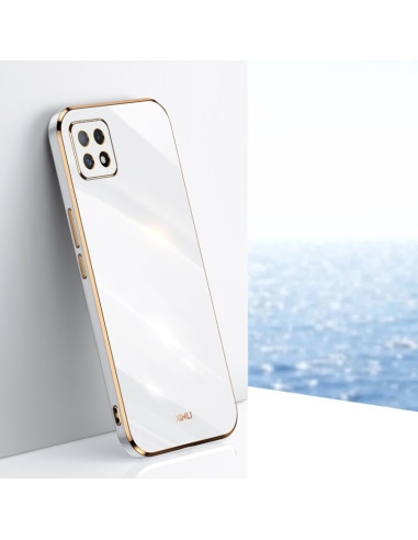 Cover OPPO A53 TPU Antiurto Blu Celeste Bianco | Melacompro