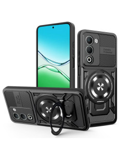 Cover OPPO A5 5G TPU Armatura con MagSafe Nero