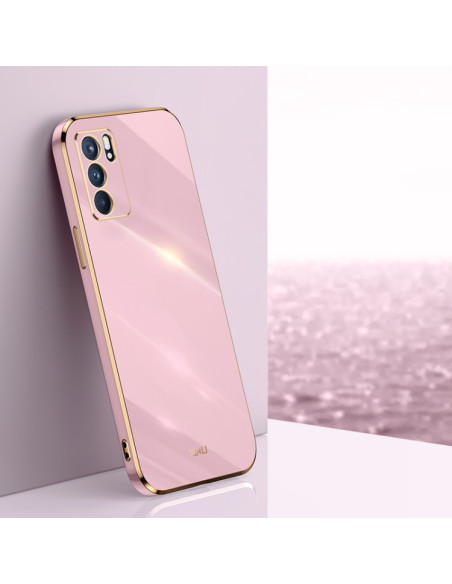 Cover OPPO Reno6 5G TPU Antiurto Cherry Viola | Melacompro