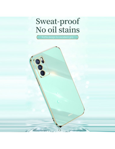 Cover OPPO Reno6 5G TPU Antiurto Cherry Viola | Melacompro