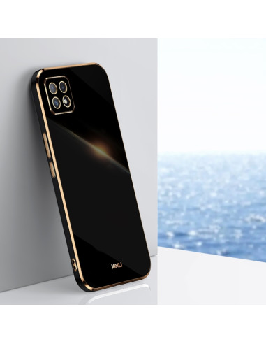 Cover OPPO A53 TPU Antiurto Blu Celeste Nero | Melacompro