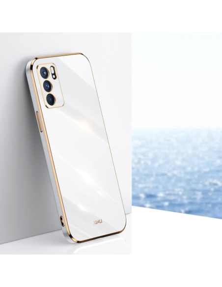 Cover OPPO Reno6 5G TPU Antiurto Bianco | Melacompro