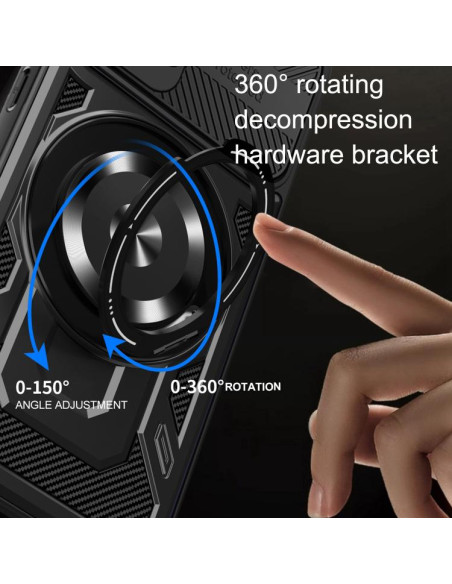 Cover OPPO A6 Pro MagSafe Nero Armor | Melacompro