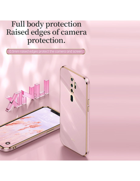 Cover Oppo A9 2020 TPU Menta Antiurto Cherry Viola | Melacompro