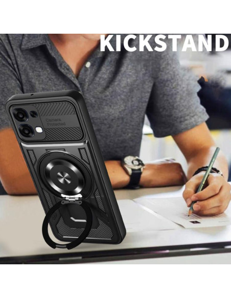 Cover OPPO A6 Pro MagSafe Nero Armor | Melacompro