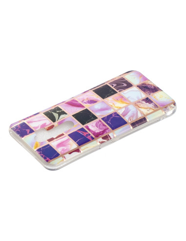 Cover Oppo A9 2020 Placcatura Metallica Square color matching | Melacompro