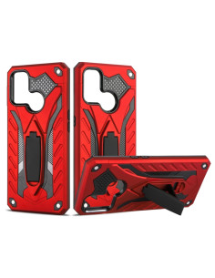 Cover Oppo A53 2020 TPU + PC Antiurto Rosso