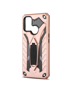 Cover Oppo A53 2020 TPU PC Antiurto Rosso Rose Oro | Melacompro 2