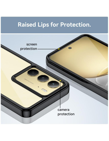 Cover Realme C75 TPU Nero Colorata | Melacompro