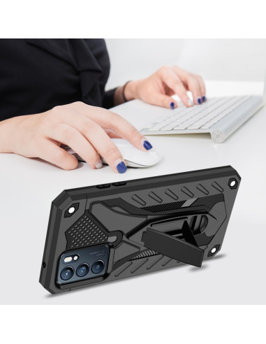 Cover OPPO Reno6 5G TPU Antiurto Nero | Melacompro