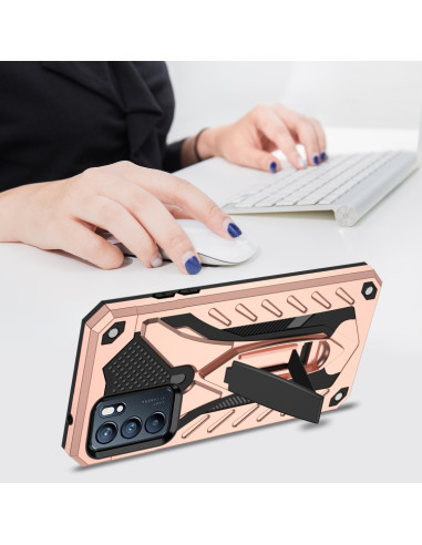 Cover OPPO Reno6 5G TPU Antiurto Rose Oro | Melacompro