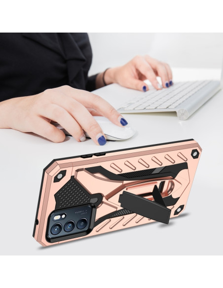 Cover OPPO Reno6 5G TPU Antiurto Rose Oro | Melacompro
