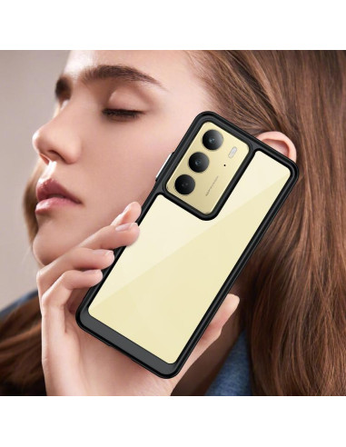 Cover Realme C75 TPU Nero Colorata | Melacompro