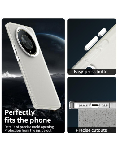 Cover Honor Magic6 Lite 5G PC TPU Bianco | Melacompro