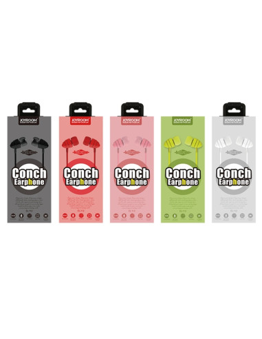 Auricolare JR-EL112S Conch II Jack 3.5mm Nero | Melacompro