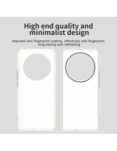 Cover Honor Magic6 Lite 5G PC TPU Bianco | Melacompro