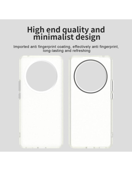 Cover Honor Magic6 Lite 5G PC TPU Bianco | Melacompro