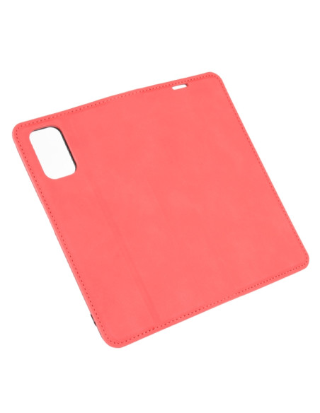 Cover OPPO A72 Pelle Magnetica Rosso | Melacompro