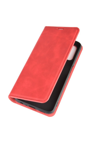 Cover OPPO A72 Pelle Magnetica Rosso | Melacompro